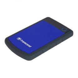 TRANSCEND 1TB StoreJet 25H3B SLIM, 2.5”, USB 3.0 (3.1 Gen 1) Externí Anti-Shock disk, tenký profil, černo/modrý TRANSCEND 1TB StoreJet 25H3B SLIM, 2.5”, USB 3.0 (3.1 Gen 1) Externí Anti-Shock disk, tenký profil, černo/modrý