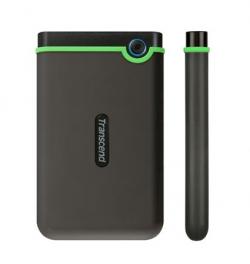 TRANSCEND 2TB StoreJet 25M3S SLIM, 2.5”, USB 3.0 (3.1 Gen 1) Externí Anti-Shock disk, tenký profil, šedo/zelený TRANSCEND 2TB StoreJet 25M3S SLIM, 2.5”, USB 3.0 (3.1 Gen 1) Externí Anti-Shock disk, tenký profil, šedo/zelený