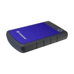 TRANSCEND 4TB StoreJet 25H3B, 2.5”, USB 3.0 (3.1 Gen 1) Externí Anti-Shock disk, tenký profil, černo/modrý TRANSCEND 4TB StoreJet 25H3B, 2.5”, USB 3.0 (3.1 Gen 1) Externí Anti-Shock disk, tenký profil, černo/modrý