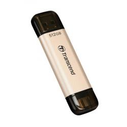 Transcend 512GB JetFlash 930C, USB-C/USB 3.2 (Gen 1) duální flash disk, 420MB/s R, 400MB/s W, zlatý Transcend 512GB JetFlash 930C, USB-C/USB 3.2 (Gen 1) duální flash disk, 420MB/s R, 400MB/s W, zlatý