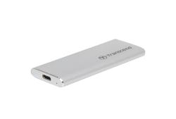 Transcend ESD260C 250GB USB 3.1 Gen2 (USB-C) Externí SSD disk (3D TLC), 520MB/R, 460MB/W, kompaktní rozměry, stříbrný Transcend ESD260C 250GB USB 3.1 Gen2 (USB-C) Externí SSD disk (3D TLC), 520MB/R, 460MB/W, kompaktní rozměry, stříbrný