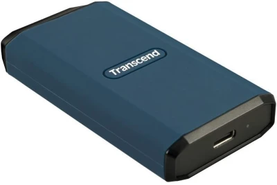 Transcend ESD410C 4TB, USB 20Gbps Type C, Externí odolný SSD disk (3D NAND flash), 2000MB/R, 2000MB/W, modrý Transcend ESD410C 4TB, USB 20Gbps Type C, Externí odolný SSD disk (3D NAND flash), 2000MB/R, 2000MB/W, modrý