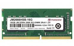 Transcend paměť 16GB (JetRam) SODIMM DDR4 2666 2Rx8 CL19 Transcend paměť 16GB (JetRam) SODIMM DDR4 2666 2Rx8 CL19