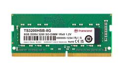 Transcend paměť 8GB SODIMM DDR4 3200 1Rx8 1Gx8 CL22 1.2V Transcend paměť 8GB SODIMM DDR4 3200 1Rx8 1Gx8 CL22 1.2V