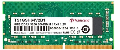Transcend paměť 8GB SODIMM DDR4 3200 1Rx8 (1Gx8)x8 CL22 1.2V Transcend paměť 8GB SODIMM DDR4 3200 1Rx8 (1Gx8)x8 CL22 1.2V