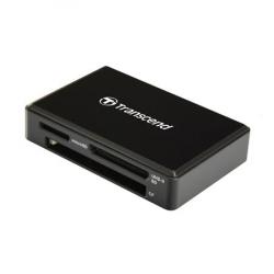 Transcend USB 3.0 čtečka paměťových karet, černá - SDHC/SDXC (UHS-I/II), microSDHC/SDXC (UHS-I), CompactFlash (UDMA6/7) Transcend USB 3.0 čtečka paměťových karet, černá - SDHC/SDXC (UHS-I/II), microSDHC/SDXC (UHS-I), CompactFlash (UDMA6/7)