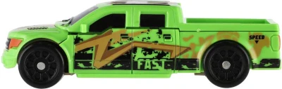 Transformer auto/robot 14cm transrobot bojový Zelený s přeměnou 2v1