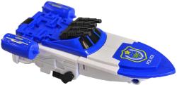 Transformer auto robot 2v1 s přeměnou policie 5 druhů plast