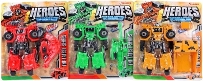 Transrobot auto stavebný robot skladací s premenou 3v1 rôzne druhy