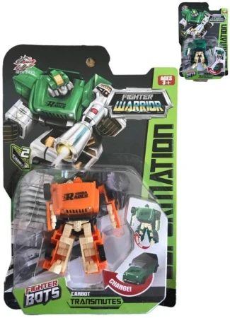 Transrobot skladací auto / robot s premenou 2v1 2 farby