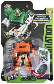 Transrobot skládací auto / robot s přeměnou 2v1 2 barvy