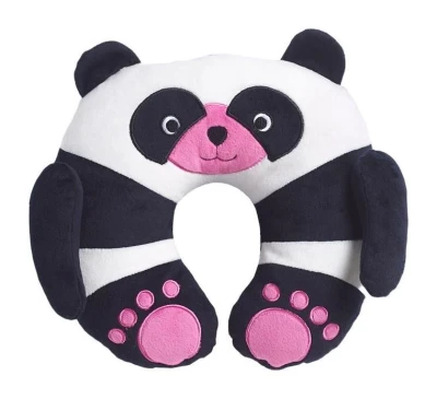 Travel Blue Chi Chi The Panda černobílý dětský cestovní polštářek