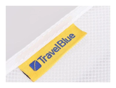 Travel Blue Shirt Organiser bílá sada cestovních organizérů na oblečení
