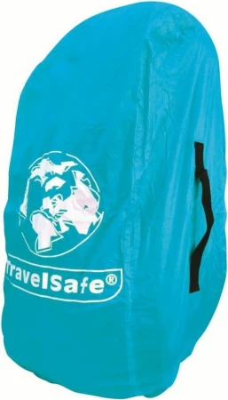 TravelSafe Combipack L azurová pláštěnka přes batoh