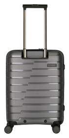 Travelite Air Base 4w S Front pocket Anthracite kufr + kosmetická taštička zdarma