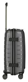 Travelite Air Base 4w S Front pocket Anthracite kufr + kosmetická taštička zdarma