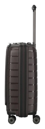 Travelite Air Base 4w S Front pocket Coffee + kosmetická taštička zdarma