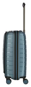 Travelite Air Base 4w S Front pocket Ice blue kufr + kosmetická taštička zdarma
