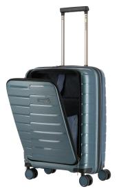 Travelite Air Base 4w S Front pocket Ice blue kufr + kosmetická taštička zdarma