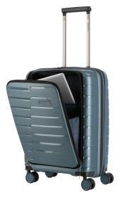 Travelite Air Base 4w S Front pocket Ice blue kufr + kosmetická taštička zdarma