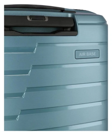 Travelite Air Base 4w S Front pocket Ice blue kufr + kosmetická taštička zdarma