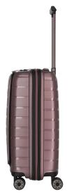 Travelite Air Base 4w S Front pocket Lilac kufr + kosmetická taštička zdarma
