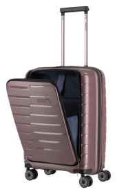 Travelite Air Base 4w S Front pocket Lilac kufr + kosmetická taštička zdarma