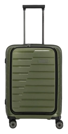 Travelite Air Base 4w S Front pocket Olive + kosmetická taštička zdarma
