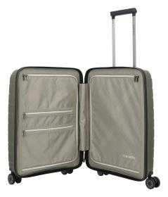 Travelite Air Base 4w S Front pocket Olive + kosmetická taštička zdarma