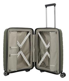 Travelite Air Base 4w S Front pocket Olive + kosmetická taštička zdarma
