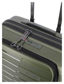 Travelite Air Base 4w S Front pocket Olive + kosmetická taštička zdarma