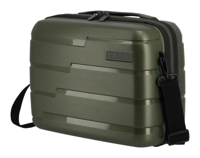 Travelite Air Base Beauty Case olivová kosmetická taška