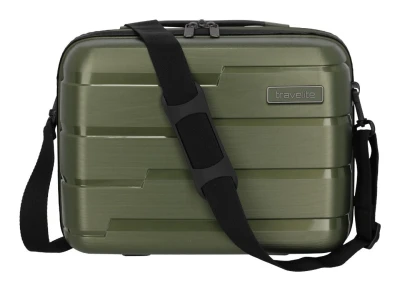 Travelite Air Base Beauty Case olivová kosmetická taška