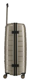 Travelite Air Base L Champagne metallic kufr + kosmetická taštička zdarma