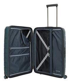 Travelite Air Base M Ice blue kufr + kosmetická taštička zdarma