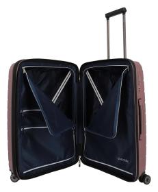 Travelite Air Base M Lilac kufr + kosmetická taštička zdarma