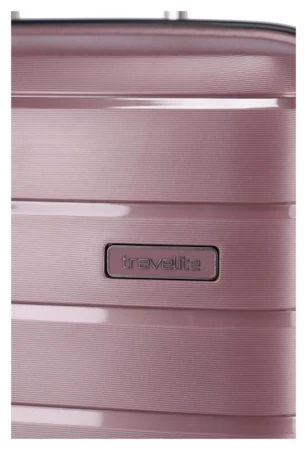 Travelite Air Base M Lilac kufr + kosmetická taštička zdarma