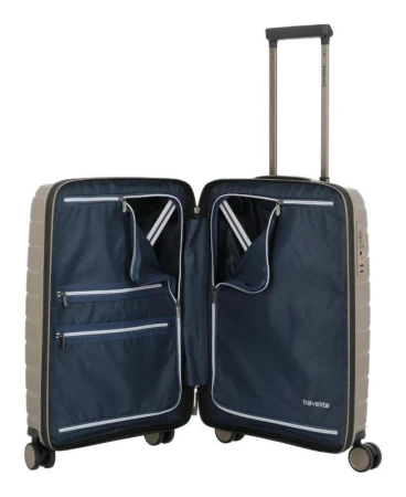 Travelite Air Base S Champagne metallic kufr