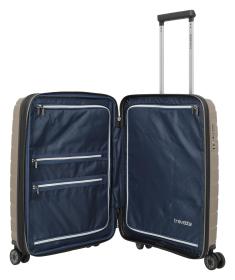 Travelite Air Base S exp Champagne + kosmetická taštička zdarma