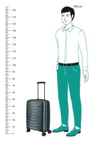 Travelite Air Base S Ice blue kufor + príručná váha zadarmo