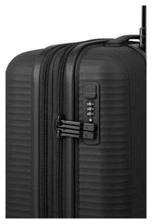 Travelite Air Stripe 4w S černý kabinový kufr
