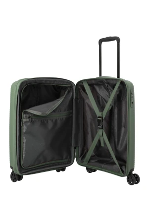 Travelite Air Stripe 4w S exp zelený kabinový kufr