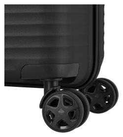 Travelite Air Stripe L Black + kosmetická taštička zdarma