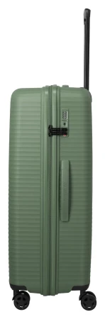 Travelite Air Stripe L zelený cestovní kufr