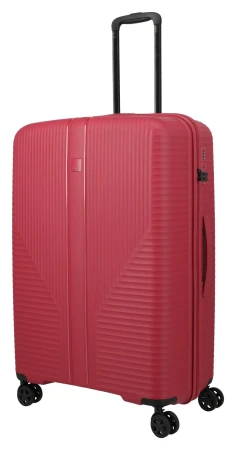 Travelite Air Stripe L červený cestovní kufr
