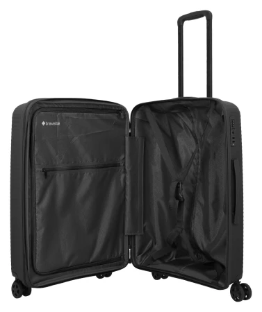 Travelite Air Stripe M černý cestovní kufr