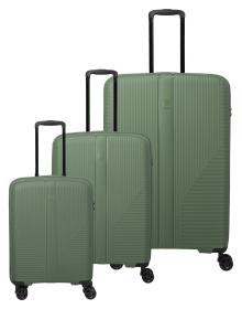 Travelite Air Stripe S,M,L Slim Green + sleva 500,- na příslušenství