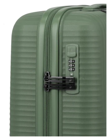 Travelite Air Stripe S,M,L Slim Green + sleva 500,- na příslušenství