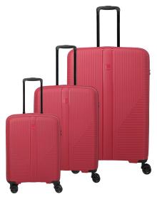 Travelite Air Stripe S,M,L Slim Red + sleva 500,- na příslušenství