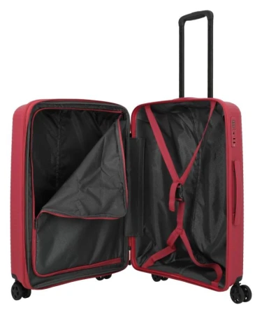 Travelite Air Stripe S,M,L Slim Red + sleva 500,- na příslušenství